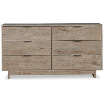 Oliah Modern Six Drawer Dresser - Ashley Furniture