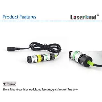 532nm Green Laser Line Module Generator Projector for Sawmill Woodworks Alignment Laser Swamp Haunted house Laser Pond 5mW