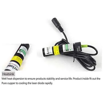 532nm Green Laser Line Module Generator Projector for Sawmill Woodworks Alignment Laser Swamp Haunted house Laser Pond 5mW