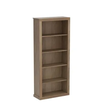 Edenbrook 5-Shelf Bookcase for Home or Office Storage