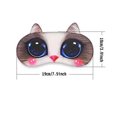 EBaokuup 12 Pack Funny Animal Sleep Eye Mask