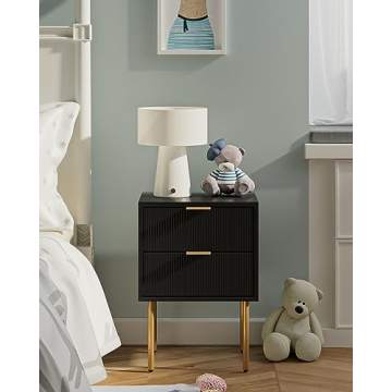 AEPOALUA Nightstand Compact Bedside Table for Bedroom