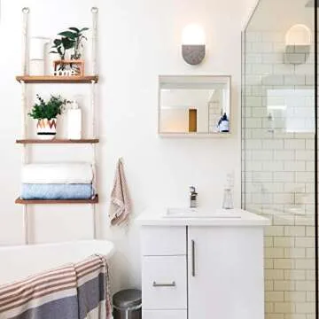 Stylish TIMEYARD Macrame Wall Shelf for Home Decor