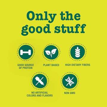 Crisp Power High Protein Pretzel Crisps - 6 Pack x 1.75 oz Crunchy & Flavorful Plant-Based Snack. No...