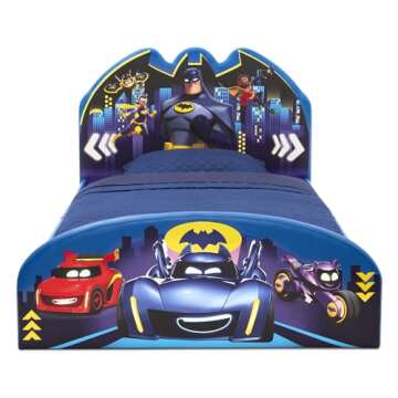 Delta Children Character Upholstered Twin Bed