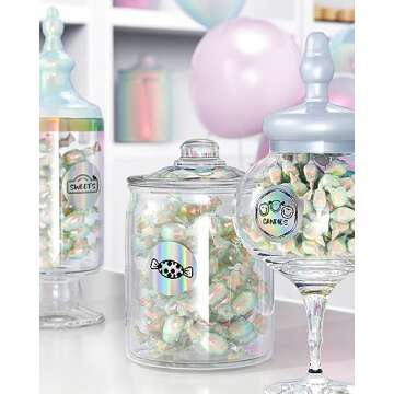 MUNBYN 2" Holographic Thermal Label Stickers for Gifts