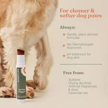 Dandylion Soft Paws Hydrating Dog Paw Lotion with Brush