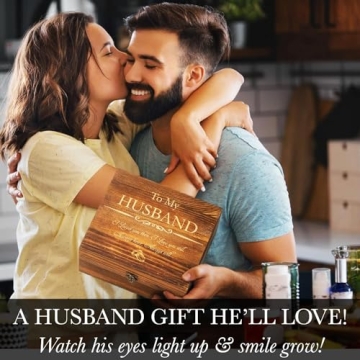 Whiskey Gift Set for Husband - Elegant Anniversary Present