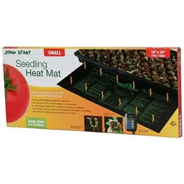Hydrofarm Jump Start MT10006, 17 Watt UL Certified Seedling, 8.875"x19.5", Black