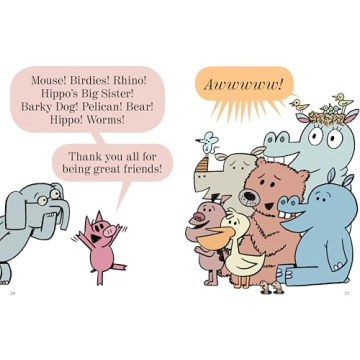 The Thank You Book - A Charming Elephant and Piggie Story