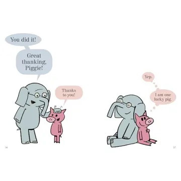 The Thank You Book - A Charming Elephant and Piggie Story