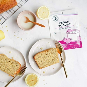 Cultures for Health Vegan Yogurt Starter | 4 Packets DIY Probiotic Yogurt