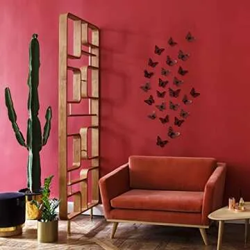 72 Pcs Black Butterfly Decorations, 3 Sizes 3 Styles, 3D Butterfly Wall Decor, Butterfly Party Decorations, Birthday Decorations, Butterflies for Crafts, Cake Decorating, Wall Stickers Room Decor