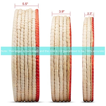 KAINOKAI Straw Archery Target for Recurve & Longbow 20in