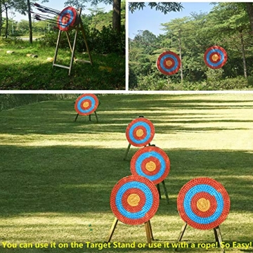 KAINOKAI Straw Archery Target for Recurve & Longbow 20in