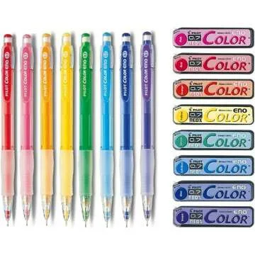 Pilot Color Eno 0.7mm Pencil & Lead Refill Set