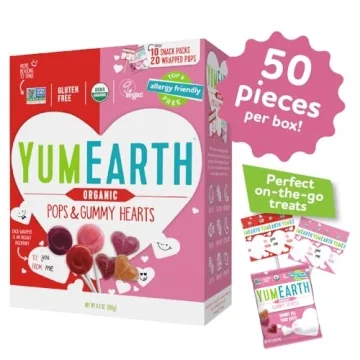 YumEarth Organic Gummies & Lollipops - Allergy Friendly Treats