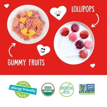 YumEarth Organic Gummies & Lollipops - Allergy Friendly Treats