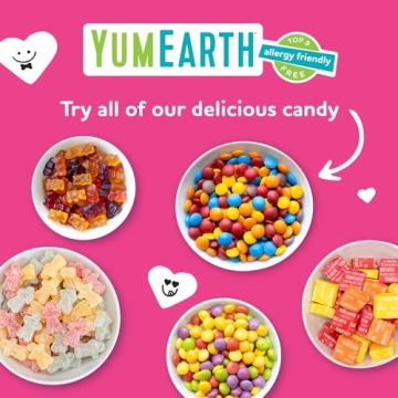 YumEarth Organic Gummies & Lollipops - Allergy Friendly Treats