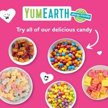 YumEarth Organic Gummies & Lollipops - Allergy Friendly Treats
