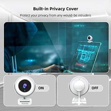 NexiGo N660E Webcam 1080P with Ring Light - Best for Streaming