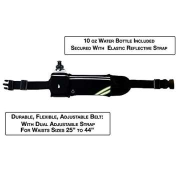 L.O.E. Hydration Waist Pack - Slim Running Belt for All Phones