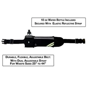 L.O.E. Hydration Waist Pack - Slim Running Belt for All Phones