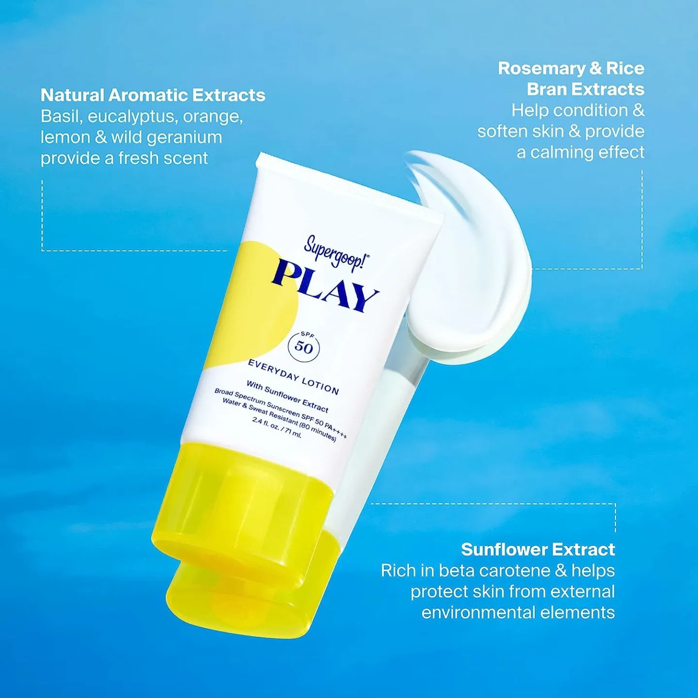 Supergoop! PLAY Lotion SPF 50 Broad Spectrum Sunscreen