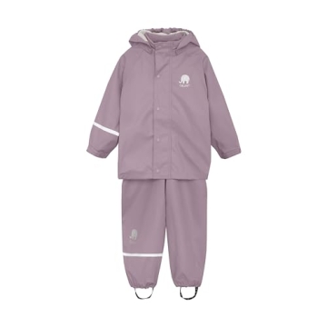 CeLaVi Kids Rain and Snow Suit for Boys Girls with Detachable Hood, Waterproof Raincoat and Pants - ...
