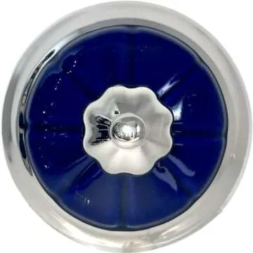 Stunning Yemaya Trophy Tureen - Blue Porcelain Design