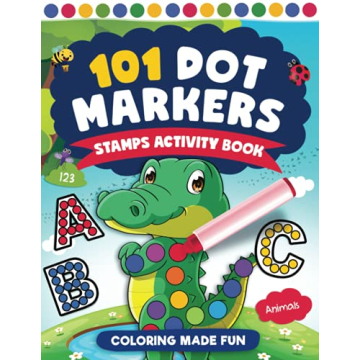 101 Dot Markers Activity Book for Toddlers