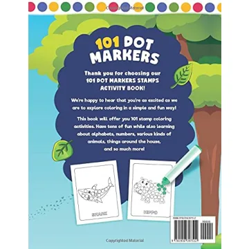 101 Dot Markers Activity Book for Toddlers