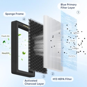 Reilauto Cabin Air Filter for Tesla Model 3 and Model Y
