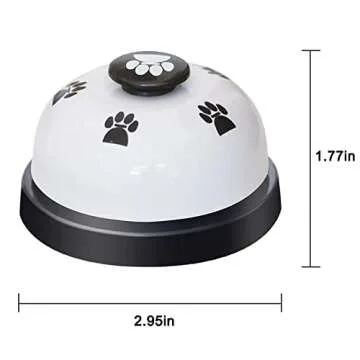 Alinana 2 Pack Pet Training Bells Dog Bells for Door Potty Training, Bells for Dogs to Ring to Go Outside - Essential Puppy Training Supplies
