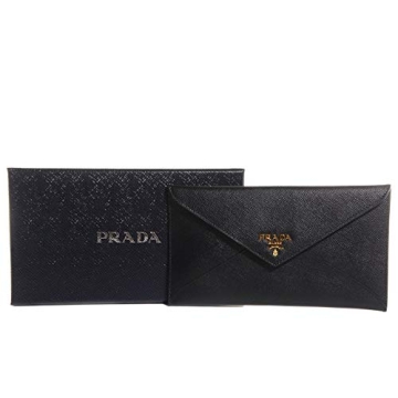 Stylish Prada Women's Leather Envelope Clutch Bag 1MF175
