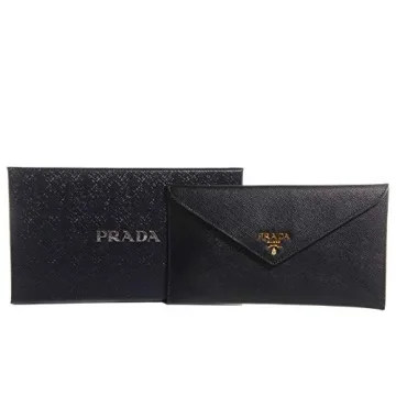 Stylish Prada Women's Leather Envelope Clutch Bag 1MF175