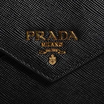 Stylish Prada Women's Leather Envelope Clutch Bag 1MF175