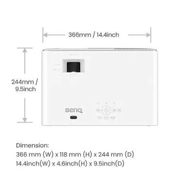 BenQ HT2060 - 1080p HDR Projector with 4K Support