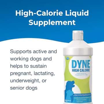 PetAg Dyne High Calorie/Weight Gainer Liquid for Dogs, 32 oz