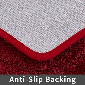 COSY HOMEER Extra Thick Anti-Slip Bath Rug for Safety and Comfort