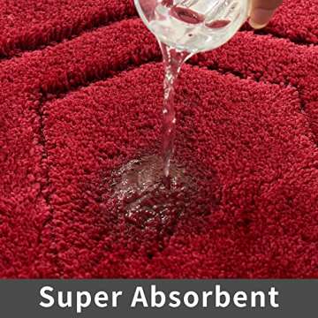 COSY HOMEER Extra Thick Anti-Slip Bath Rug for Safety and Comfort