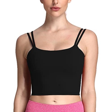 Stylish Aoxjox Backless Yoga Crop Tank Top for Women
