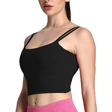 Stylish Aoxjox Backless Yoga Crop Tank Top for Women