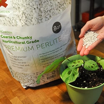 xGarden Premium Perlite 8 Quarts for Healthy Plants