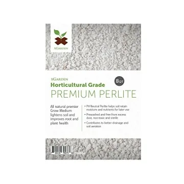 xGarden Premium Perlite 8 Quarts for Healthy Plants