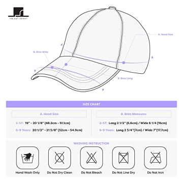 The Hat Depot Kids Baseball Cap for 2-9 Years - Kelly Green