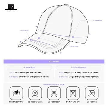 The Hat Depot Kids Baseball Cap for 2-9 Years - Kelly Green