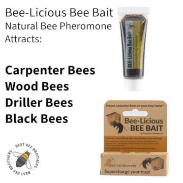 Bee-Licious All Natural Bee Bait for Carpenter Bees 10ml