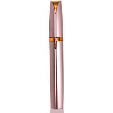 Art&Beauty Unisex Electric Eyebrow Trimmer - Rose Gold Finish
