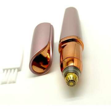 Art&Beauty Electric Eyebrow Trimmer in Rose Gold